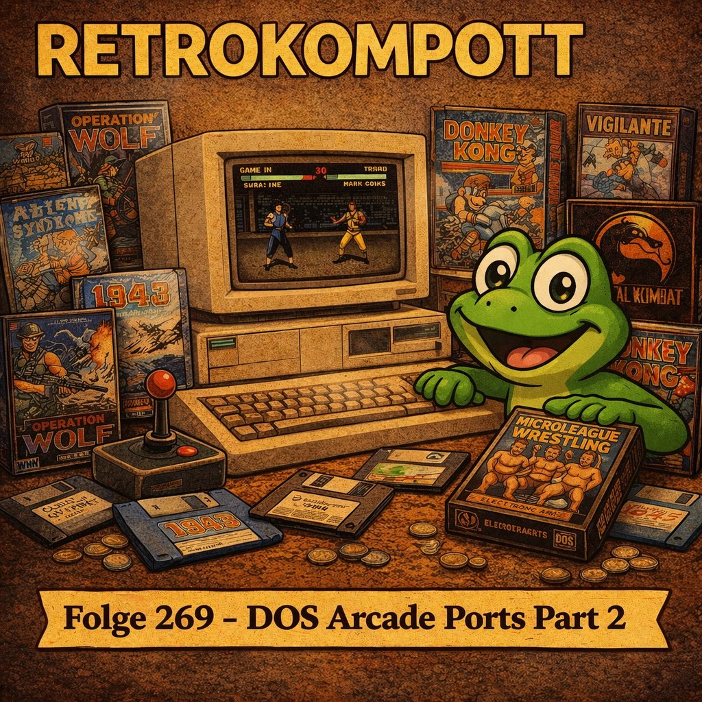 RETROKOMPOTT - 269 - DOS Arcade Ports Part 2 (22.03.2025)