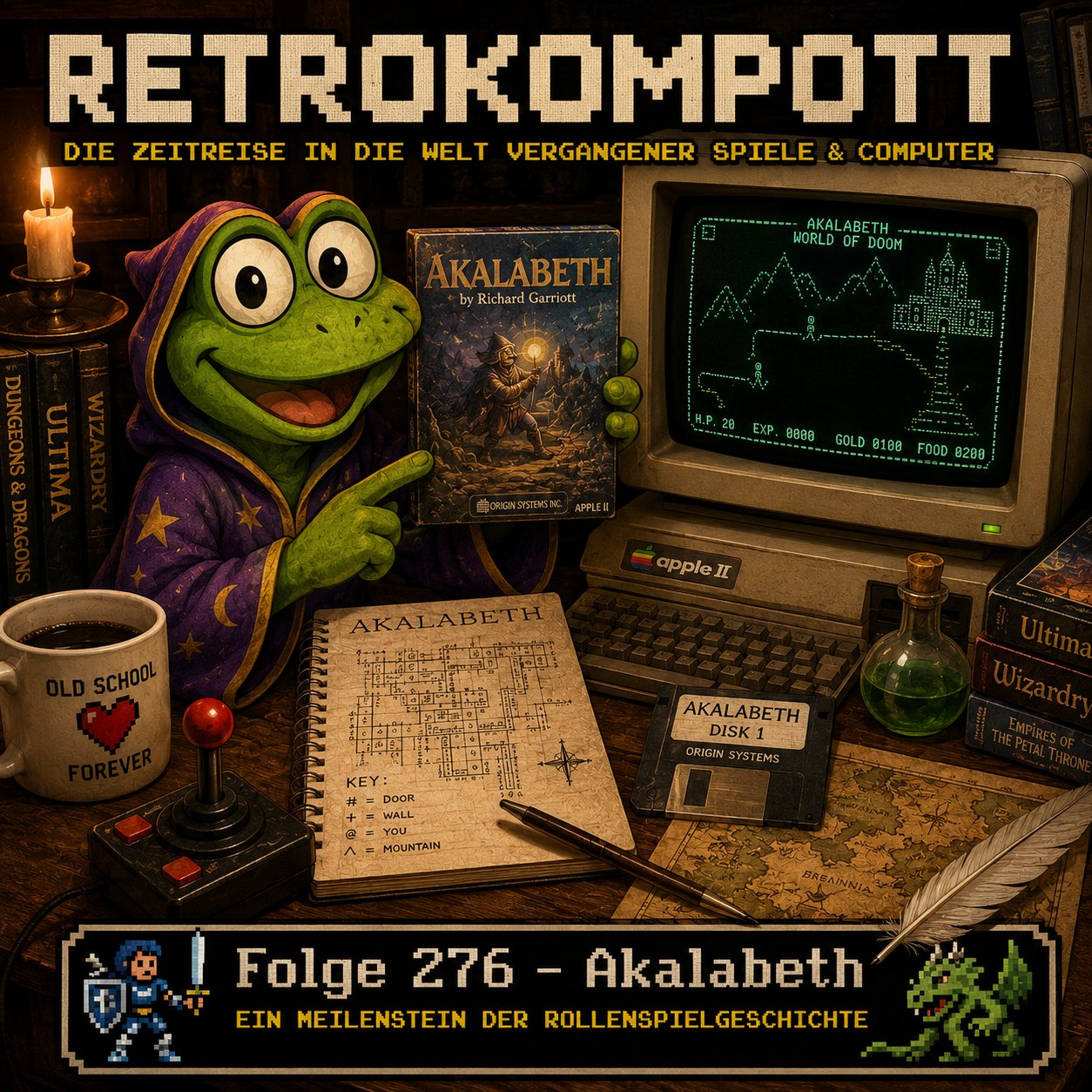 Retrokompott - 276 - Akalabeth (28.06.2026) episode artwork